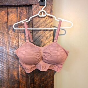 Sublime hands free pumping and nursing bra